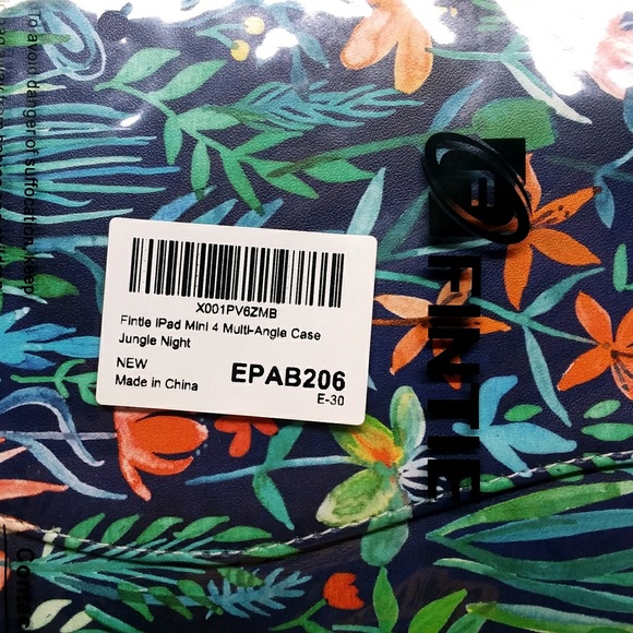 New! FINTIE "Jungle Night" iPad Mini 4 Case - Picture 3 of 4